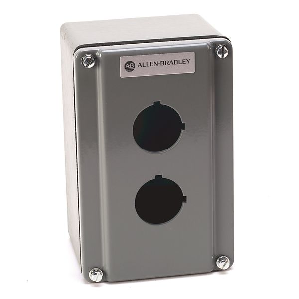 Enclosure, 2 Unit, Die Cast Aluminum, NEMA 4/13, Surface Mount image 1