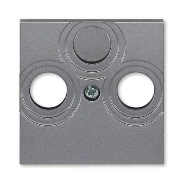 5011H-A00300 69 Cover plate for Radio/TV/SAT socket outlet ; 5011H-A00300 69 image 1