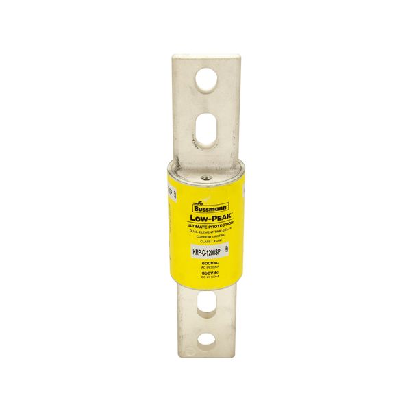 Eaton Bussmann Series KRP-C Fuse, Current-limiting, Time-delay, 600 Vac, 300 Vdc, 900A, 300 kAIC at 600 Vac, 100 kA at 300 kAIC Vdc, Class L, Bolted blade end X bolted blade end, 1700, 2.5, Inch, Non Indicating, 4 S at 500% image 19