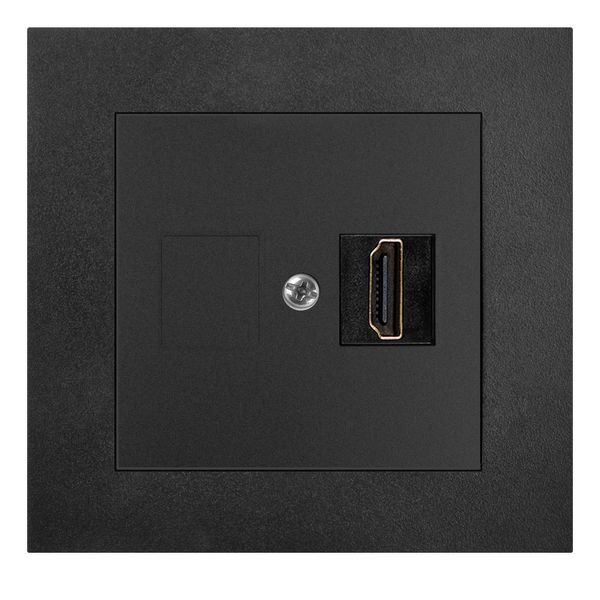 SANTRA HDMI FLUSH-MOUNTED SOCKET n/f image 3