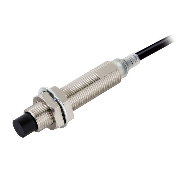 Proximity sensor, inductive, nickel-brass, long body, M12, unshielded, E2EN1068R image 2