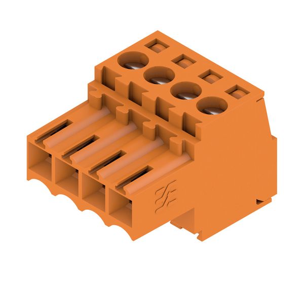 PCB plug-in connector (wire connection), 3.50 mm, Number of poles: 4,  image 1