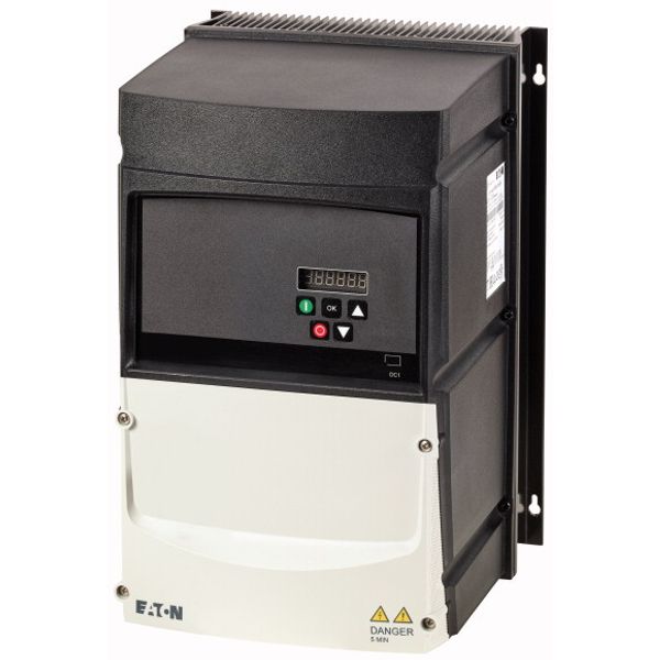Variable frequency drive, 400 V AC, 3-phase, 30 A, 15 kW, IP66/NEMA 4X, Radio interference suppression filter, Brake chopper, 7-digital display assemb image 5