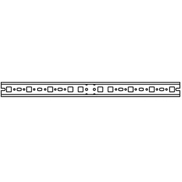 ED52 Mounting rail, 15 mm x 35 mm x 15 mm image 1