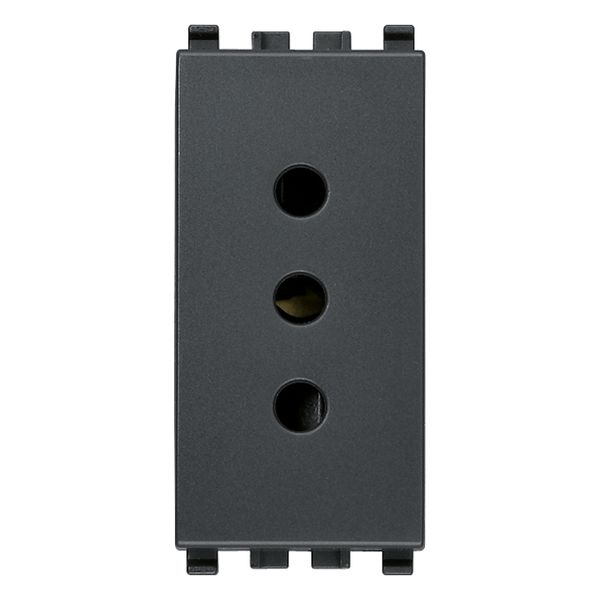 2P+E 10A P11 outlet grey image 1