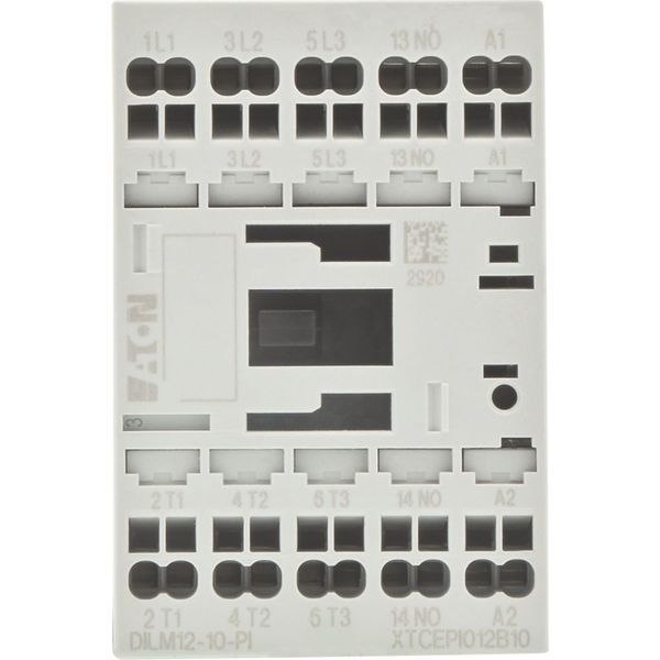 Contactor, 3 pole, 380 V 400 V 5.5 kW, 1 N/O, 42 V 50 Hz, 48 V 60 Hz, AC operation, Push in terminals image 4