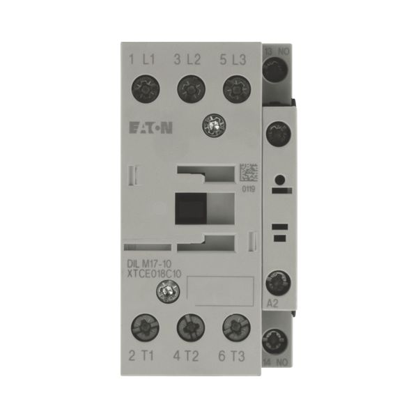 Contactor, 3 pole, 380 V 400 V 7.5 kW, 1 N/O, 24 V 50 Hz, AC operation, Screw terminals image 14