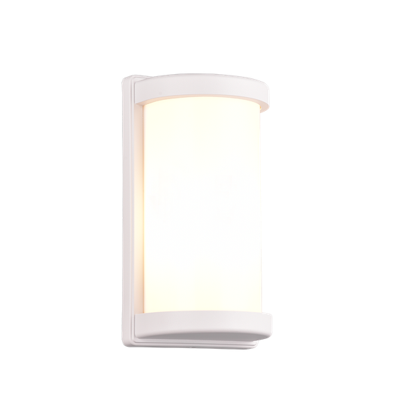 Puelo wall lamp E27 matt white image 1