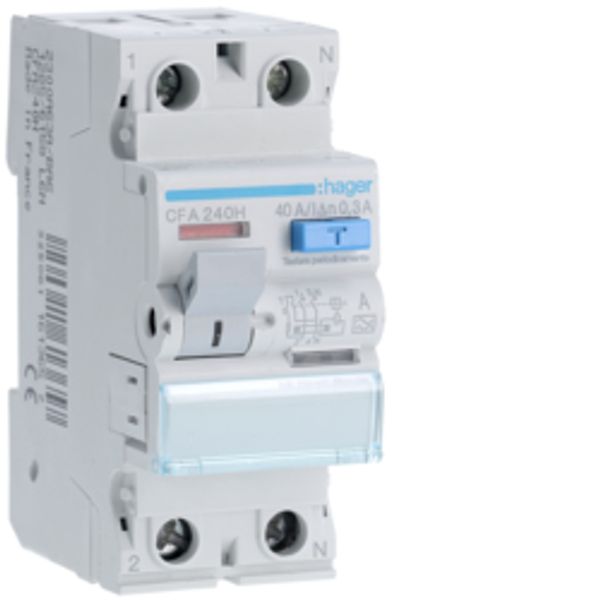 LEAKAGE RELAY TYPE A 300mA 2X40A image 1