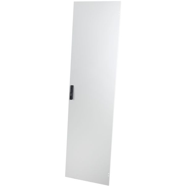 Metal door, full width, for S-RACK 47U, W=600 RAL7035 image 1