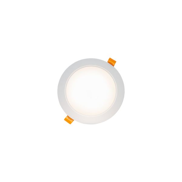 DURE 3 DOWNLIGHT 12W WW 230V 110DEG IP54 IK06 145X34 WHITE ROUND INTEGRATED DRIVER image 3