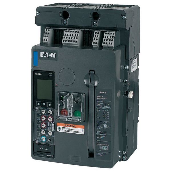 Circuit-breaker, 3 pole, 630A, 42 kA, P measurement, IEC, Fixed image 4