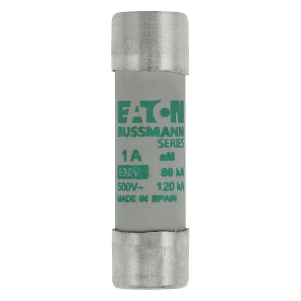 Fuse-link, LV, 1 A, AC 500 V, 14 x 51 mm, aM, IEC, with striker image 6