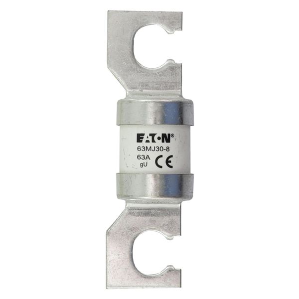 Utility fuse-link, LV, 63 A, AC 415 V, BS88/J, 31 x 110 mm, gL/gG, BS, 82mm fixing centres image 20