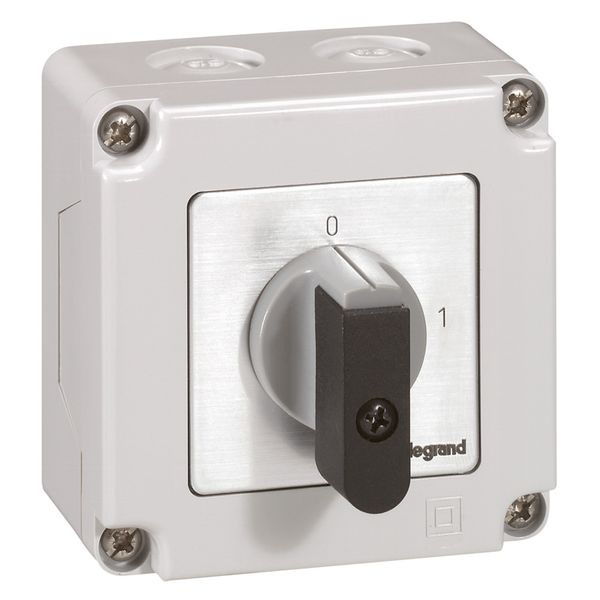 Cam switch - on/off switch - PR 12 - 2P - 16 A - 2 contacts - box 76x76 mm image 1