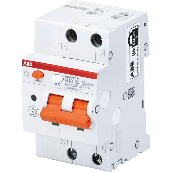 DS-ARC1 M C10 A30 Arc fault detection device integrated with RCBO image 2