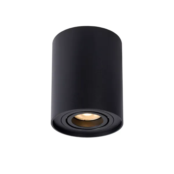 TUBE Spot Round GU10 D9.6 H12.5cm Black image 1