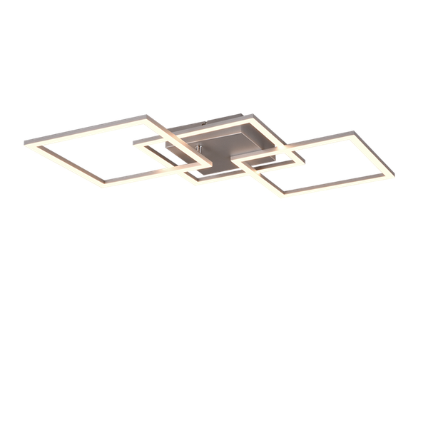 Trail LED ceiling lamp 3-pc grey image 1