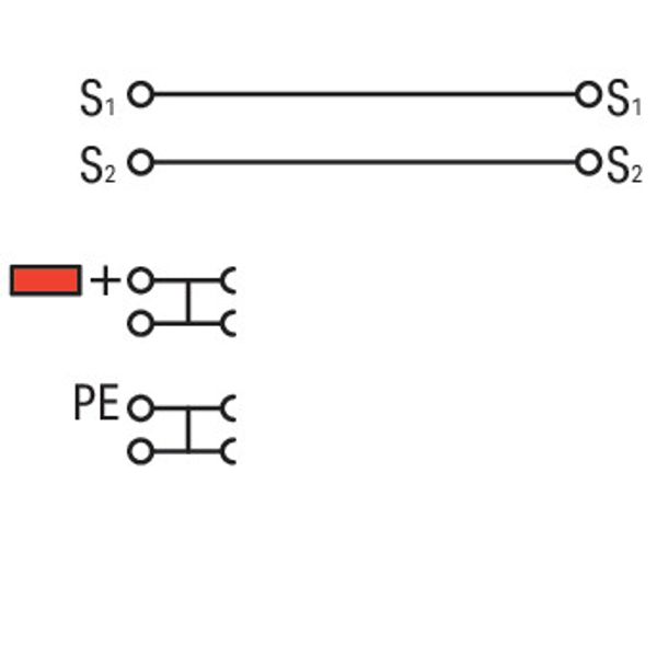 2000-5310/101-000 3-conductor actuator supply terminal block; for NPN-(low-side) switching actuators; with ground connection via push-in type jumper bars image 5