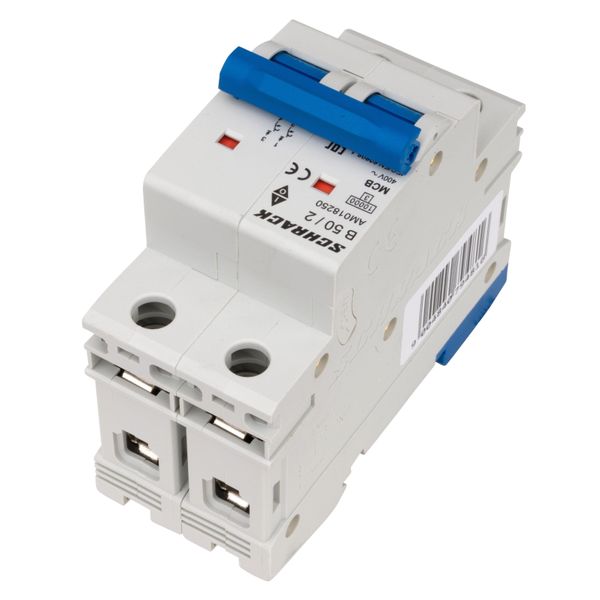 Miniature Circuit Breaker (MCB) AMPARO 10kA, B 50A, 2-pole image 5