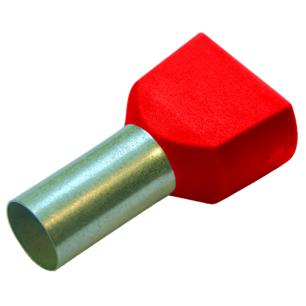 Twin ferrule 1/8 red image 1