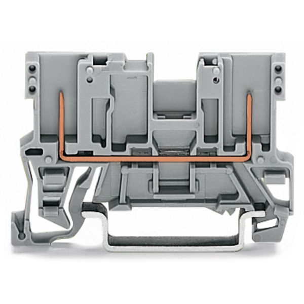 2-pin carrier terminal block for DIN-rail 35 x 15 and 35 x 7.5 4 mm² g image 2