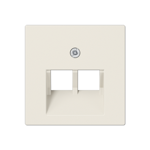 Centre plate for modular jack socket A569-2BFPLUA image 3