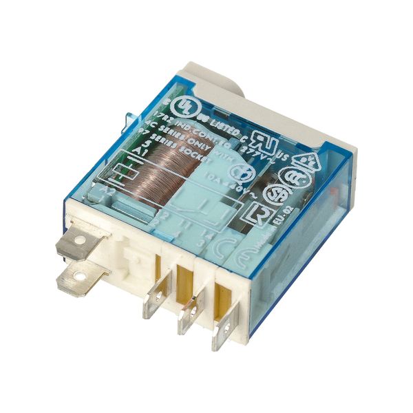 Mini.ind.relays 1CO 16A/12VDC/Agni/Test button/LED/Mech.ind. (46.61.9.012.0074) image 4
