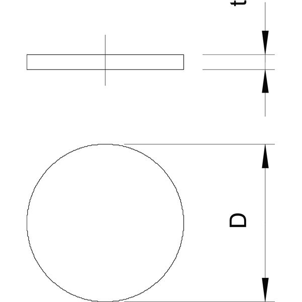 107 S VTEC M50 Dust protection plate for penetration M50 image 2