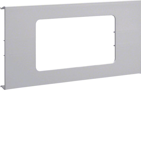 Pre-cut lid 2gang,BR70172,light grey image 1