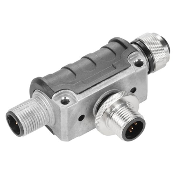 Sensor-actuator adaptor, Number of poles: 5, Coding: B, M12, 60 V image 1