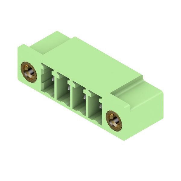 PCB plug-in connector (board connection), 3.81 mm, Number of poles: 4, image 4