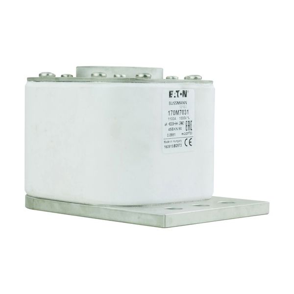 Fuse-link, high speed, 1100 A, AC 1000 V, size 4, 100 x 133 x  90 mm, aR, IEC, single indicator image 15