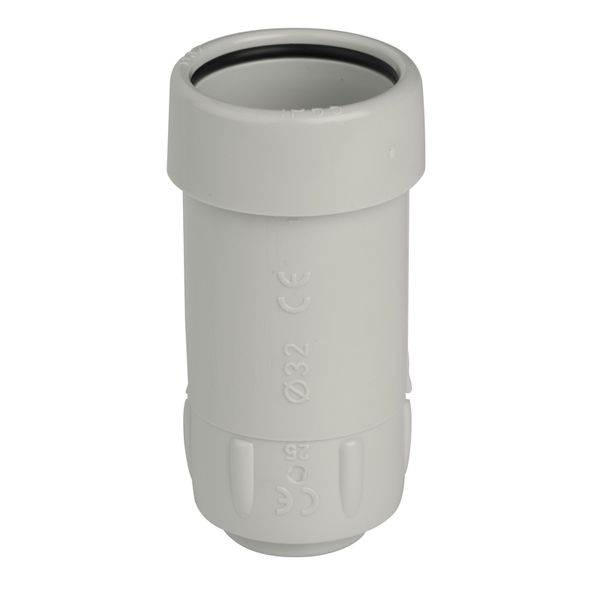 CONDUIT TO SHEAT COUPLING IP65 GREY D.32 image 1