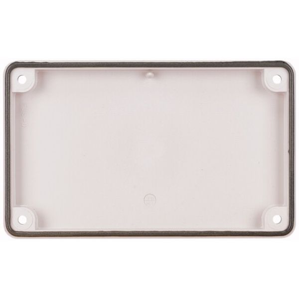 Flange plate, IP66, insulating material, blind image 3