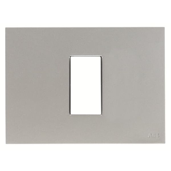 N2371.1 PL Frame 1 module 1gang Silver - Zenit image 1