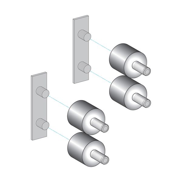 ONDERDEEL-KIT ANTI-VIBRATION 12 DAMPERS image 1