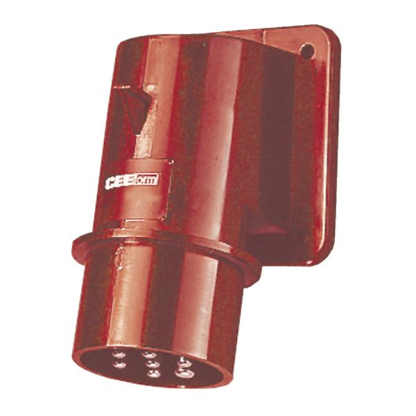 Panel mounted inlet, 32A7p6h400V, IP44 image 1