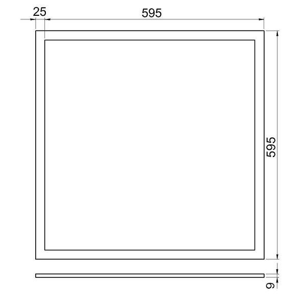 Lano 4 LED 33W 840 3960lm 850mA M600 UGR image 3