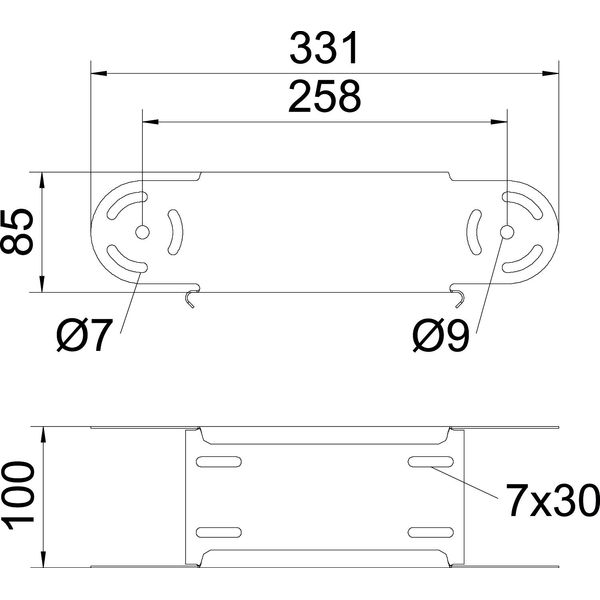 RGBEV 810 FS Adjustable bend element vertical 85x100 image 2