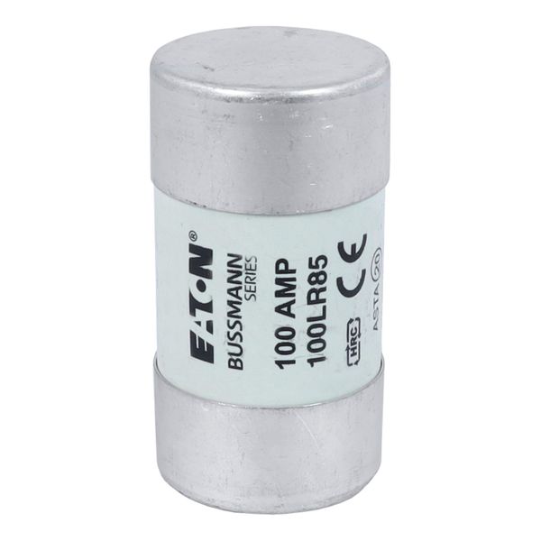 House service fuse-link, low voltage, 100 A, AC 415 V, BS system C type II, 23 x 57 mm, gL/gG, BS image 28