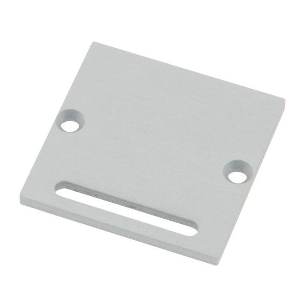 Profile end cap CLR flat with longhole incl. Screws image 1