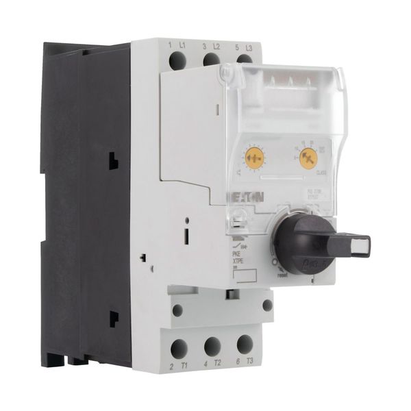 Motor-protective circuit-breaker, Complete device with AK lockable rotary handle, Electronic, 16 - 65 A, With overload release image 16