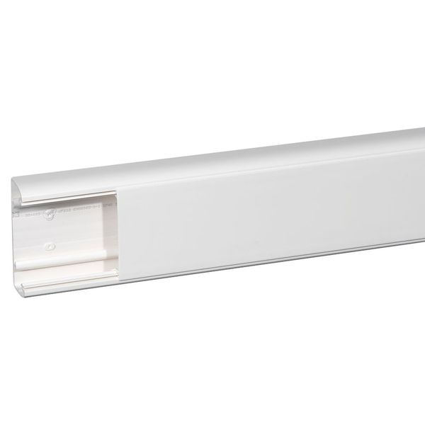 Full assembled DLP Trunking, 1 compartment, cover 85mm, 35x105mm. White image 1