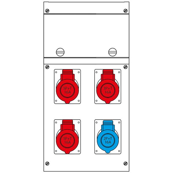 SWITCH FRONT OPER.48 R/Y DOOR LOCK PADLO image 2