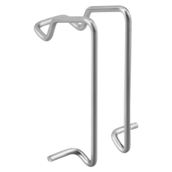 CLIP FOR VERTICAL OR RIB ASSEMBLY FOR COVERS BRN 65 - FINISHING: INOX image 1