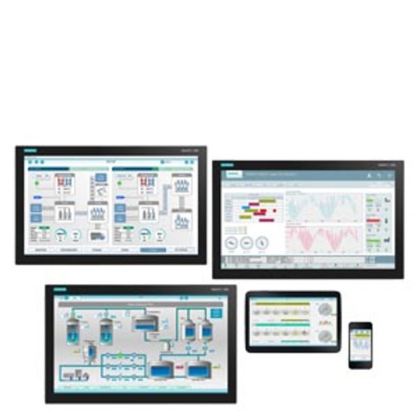 SIMATIC WinCC Professional, UCL (TIA Portal) Powerpack WinCC Advanced V19 image 1