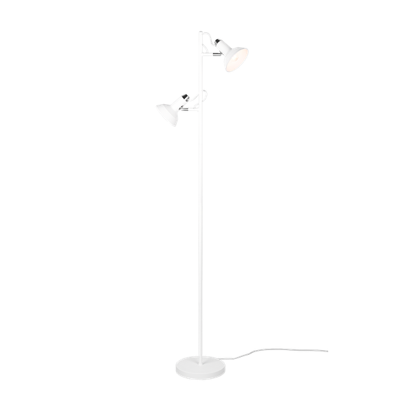 Roxie floor lamp E14 matt white/chrome image 1