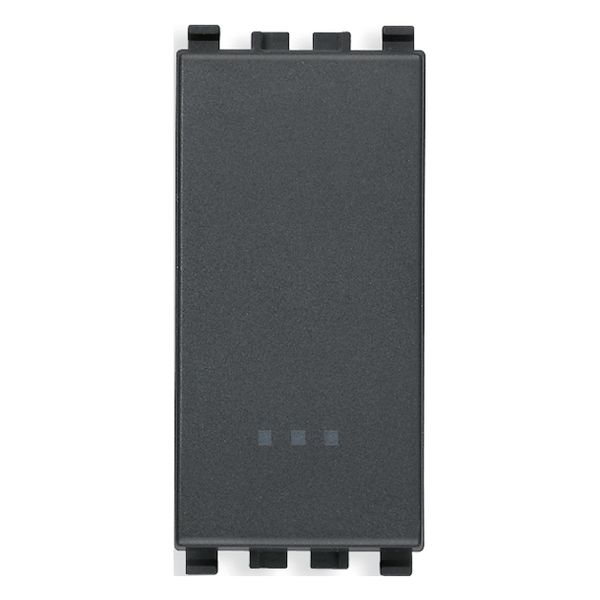 1P 16AX 1-way switch grey image 1