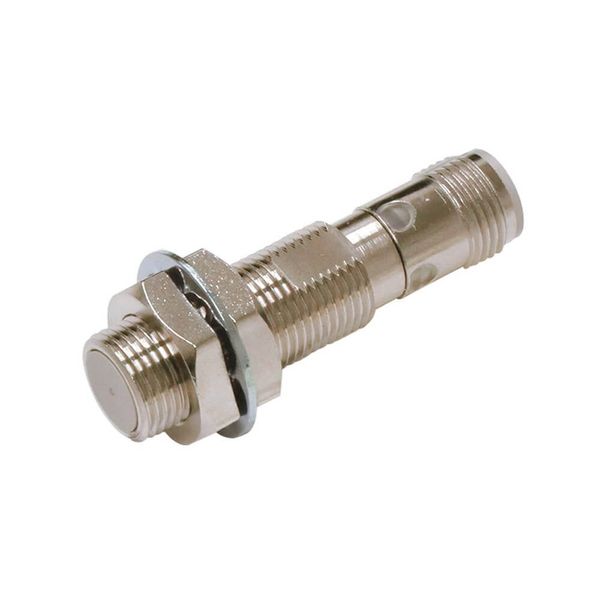 Proximity sensor, inductive, nickel-brass, short body, M12, shielded, E2EN0632M image 2